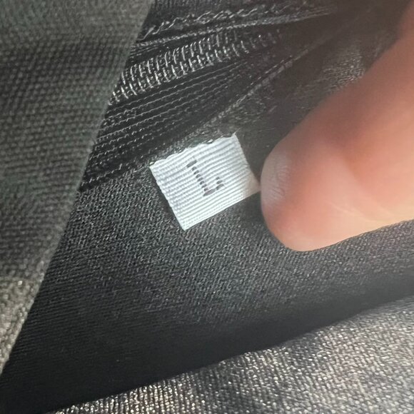 Only She Chic Black Long Sleeve Tie Neck Dress With Asymmetrical Hem - Picture 4 of 6